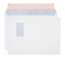 ELCO Envelope fentre droit C4 120g, blanc, colle 10 pcs., 74479.12