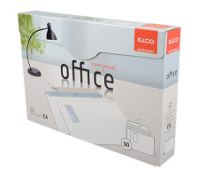 ELCO Couvert Office Fenster re. C4 120g,hochweiss,Kleber 50 Stk., 74522.12