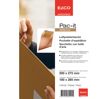 ELCO Luftpolstertasche 175x265mm braun 4 Stck, 74551.92