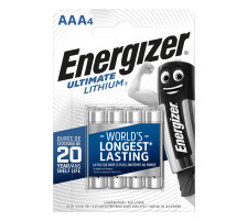 ENERGIZER Piles Ultimate AAA 1.5V 4 pcs., AAA/L92