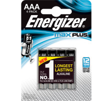 ENERGIZER Batterie Max Plus 1,5V Micro 1300 mAh 4 Stck, E92/AAA