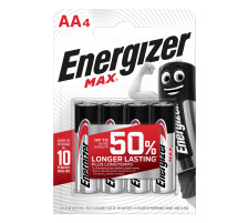 ENERGIZER Batterien Max AA 1.5V 4 Stck, LR6/AM3