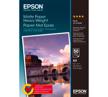 EPSON Matt Paper heavy weight A4 InkJet 167g 50 feuilles, S041256