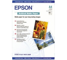 EPSON Archival Matt Paper A4 InkJet 192g 50 feuilles, S041342