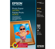 EPSON Photo Paper Glossy A4 InkJet 200g 50 Blatt, S042539