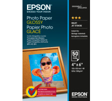 EPSON Photo Paper Glossy 10x15cm InkJet 200g 50 Blatt, S042547