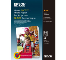 EPSON Value Photo Paper A4 InkJet 183g 50 Blatt, S400036