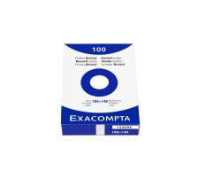 EXACOMPTA Karteikarten blanko A6 weiss 100 Stck, 13309E