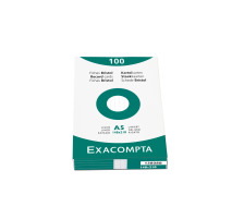 EXACOMPTA Cartes-fiche lign A5 blanc 100 pcs., 13808B