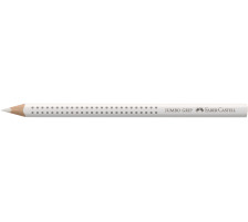 FABER-CASTELL Farbstifte Jumbo GRIP weiss, 110901