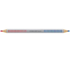 12 X FABER-CASTELL Silbentrennstift Jumbo Grip bicolore blau/rot, 110910