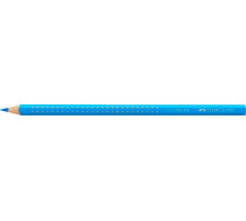 FABER-CASTELL Farbstift Colour Grip neon blau, 112427