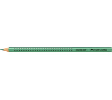 FABER-CASTELL Farbstift Colour Grip grn metallic, 112491