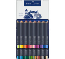 FABER-CASTELL Goldfaber Farbstift 48er Metalletui, 114748