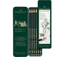 FABER-CASTELL Bleistift CASTELL 9000 Metalletui 6 Stck, 119063