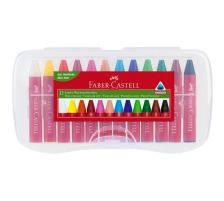 FABER-CASTELL Kreiden Jumbo 12 Farben Etui, 120011