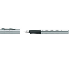 FABER-CASTELL Fller Grip 2011 M silber, 140900