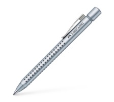 FABER-CASTELL Kugelschreiber GRIP 2011 M silber 0.7mm, 144111