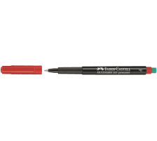 FABER-CASTELL Overheadstift MULTIMARK F rot perm., 151321