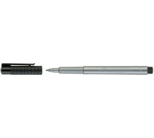 FABER-CASTELL Pitt Artist Pen 1,5mm silber, 167351