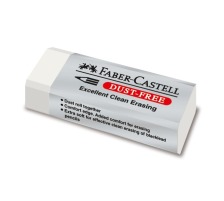 FABER-CASTELL Radierer Dust-Free transparent, 187120