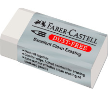 FABER-CASTELL Radierer Dust-free weiss, 187130