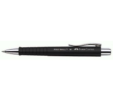 FABER-CASTELL Kugelschreiber POLY BALL 0.5mm schwarz, 241199