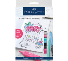 FABER-CASTELL PITT Artist Pen Starter Set Bullet Journaling, 267125