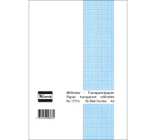 FAVORIT Block A4 transparent 65g 50 Blatt, 1771 B