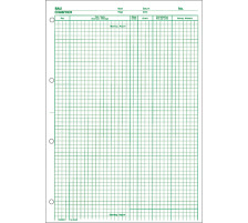 FAVORIT Devis Ausmassblock A4 grn 100 Blatt, 2083