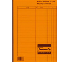 FAVORIT Kassa-Rapport A4 100 Blatt, 352