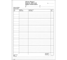 FAVORIT Wochen-Rapport D/F/I A4 weiss 100 Blatt, 400