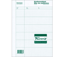 FAVORIT Konferenzblock A4 kariert 50 Blatt, 530