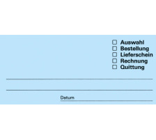 FAVORIT Mehrzweckbuch Deutsch A6 Durchschreibepapier 50x2 Blatt, 9111 OK