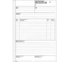 FAVORIT Regierapport D/F/I A4 weiss/weiss 50x3 Blatt, 9173