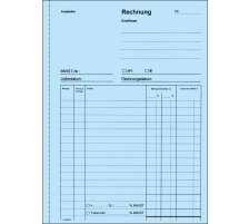 FAVORIT Formularbuch Rechnungen A5 Durchschreibepapier 50x2 Blatt, 9211 OK