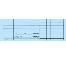 FAVORIT Bloc-notes form. factures A5 papier autocopiant 50x2 flls., 9211 OK