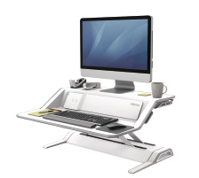 FELLOWES Lotus DX Sitz-Steh Workstation weiss, 8081011