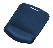 FELLOWES Repose poignet PlushTouch Tapis de souris bleu, 9287302