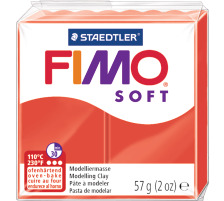 FIMO Knete Soft 56g rot, 11055-24