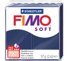 FIMO Knete Soft 56g blau, 11058-35