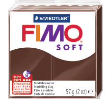 FIMO Knete Soft 56g schoko, 11070-75