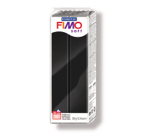 FIMO Modelliermasse soft schwarz, 8022-9