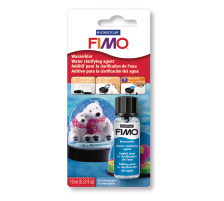 FIMO Wasserklar f.Schneekugel 10ml Pinsel und Deckel, 8603BK