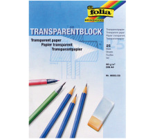 FOLIA Transparentpapier A3 80/85g 25 Blatt, 03.8050.2