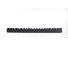 GBC Baguettes de reliure 28mm A4 noir, 21 anneaux 50 pcs., 4028183