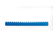 GBC Baguettes de reliure 25mm A4 bleu, 21 anneaux 50 pcs., 4028242