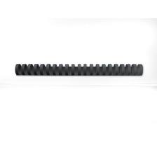 GBC Baguettes de reliure 22mm A4 noir, 21 anneaux 100 pcs., 4028602