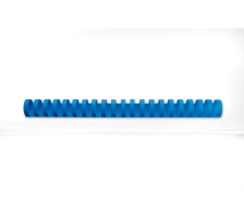 GBC Baguettes de reliure 16mm A4 bleu, 21 anneaux 100 pcs., 4028620