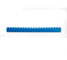 GBC Baguettes de reliure 22mm A4 bleu, 21 anneaux 100 pcs., 4028622